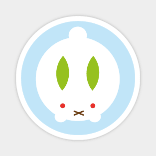 Kawaii Winter Snow Bunny Magnet